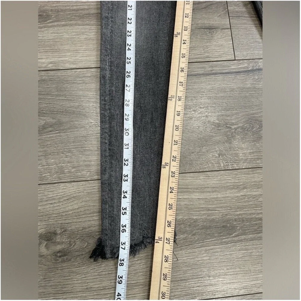 AGOLDE Sophie Hi Rise Destroyed Raw Skinny Jean 24‎ NEW